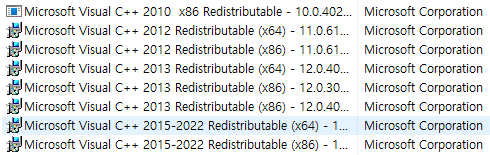 Visual C++ 리스트